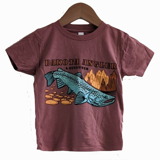 Dakota Angler Toddler Underwood Logo T-Shirt