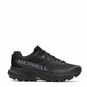 Walking Shoes Sporty Style Merrell Agility Peak 5 Trainer Black/Black