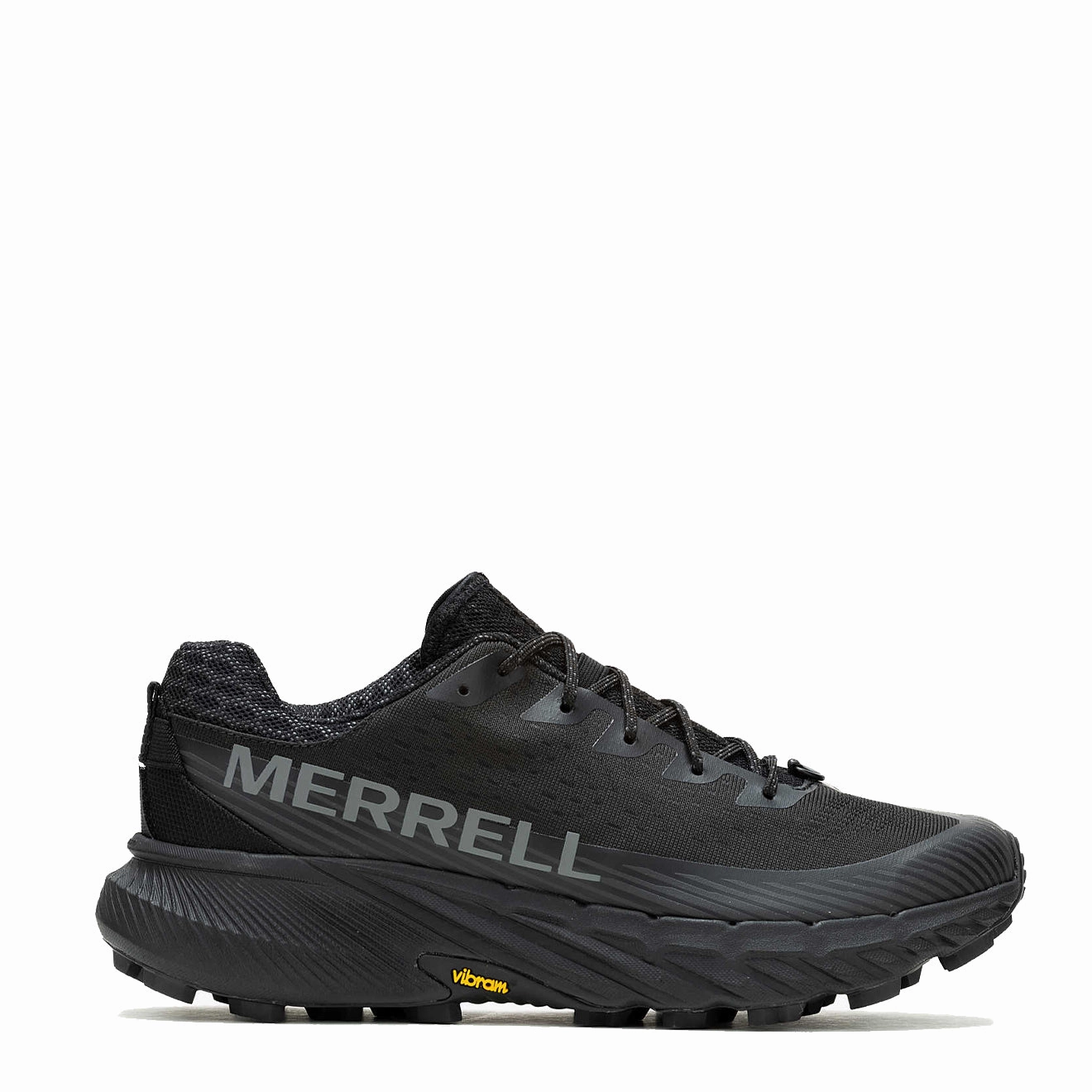 Walking Shoes Sporty Style Merrell Agility Peak 5 Trainer Black/Black