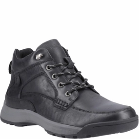 Comfort Technology Hush Puppies Vernon Lace Wide Fit Boots