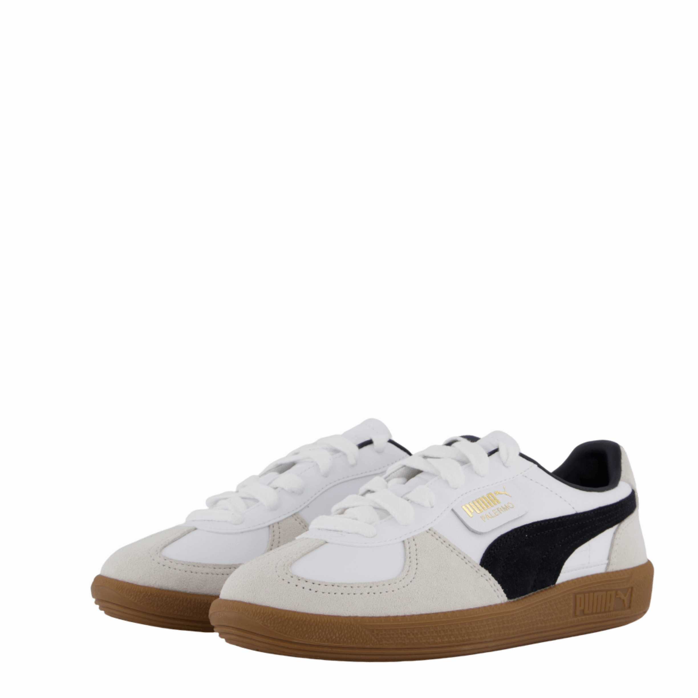 Palermo White-Vapor Gray-Gum Casual Footwear