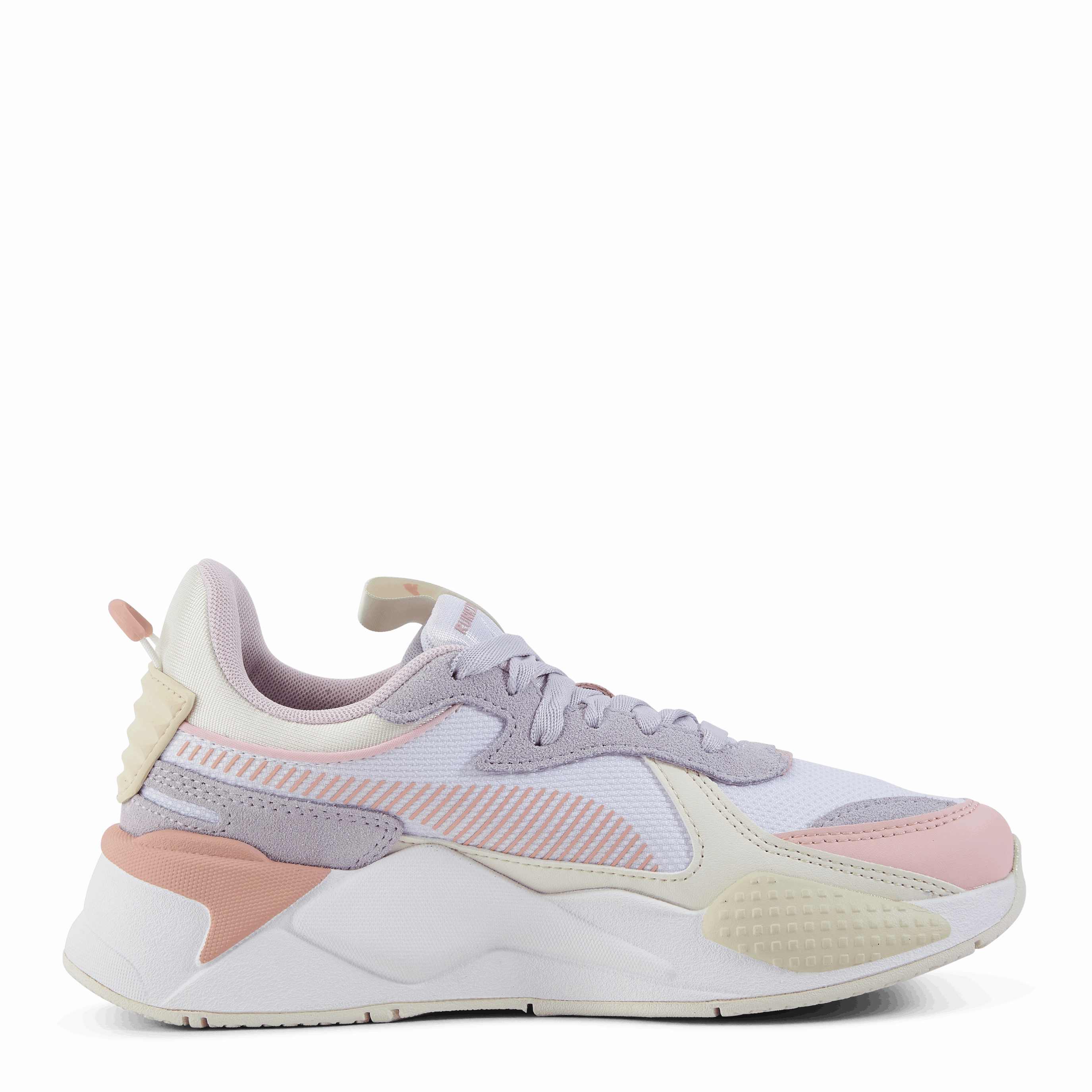 Rs-X Candy Wns White Grippy Traction Leather Shoes