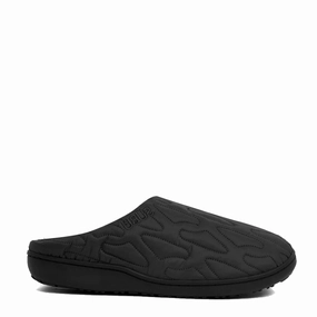 Subu Outline Slippers Black Sporty Style Fashion Sneakers