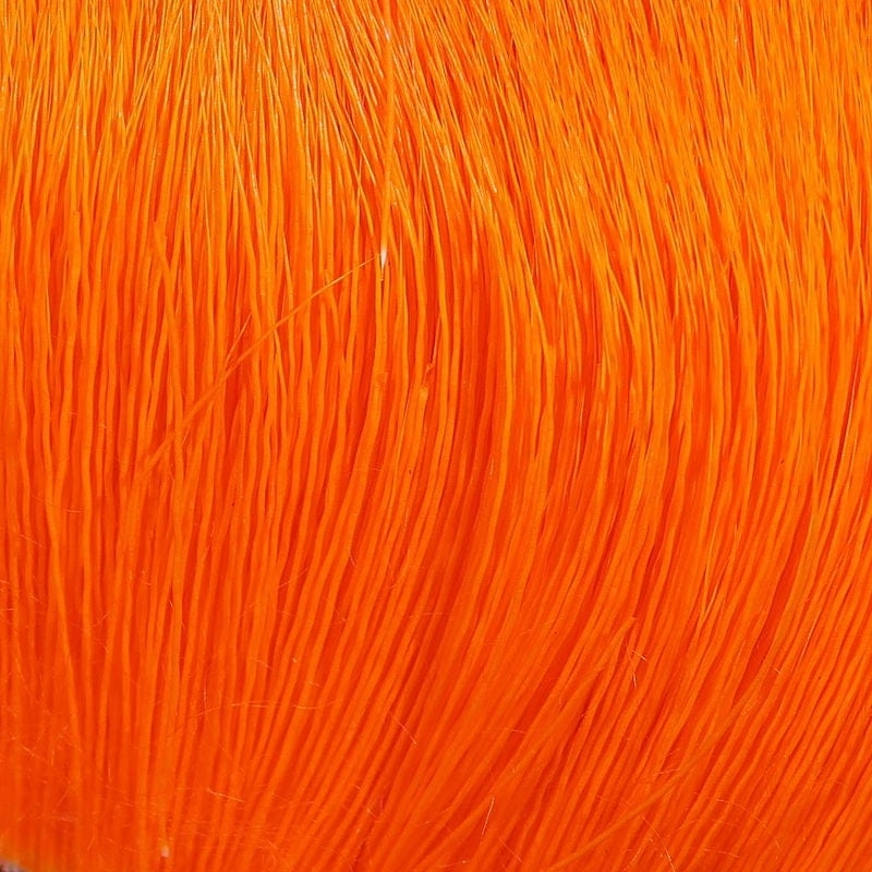 Deer Belly Hair Dyed over White