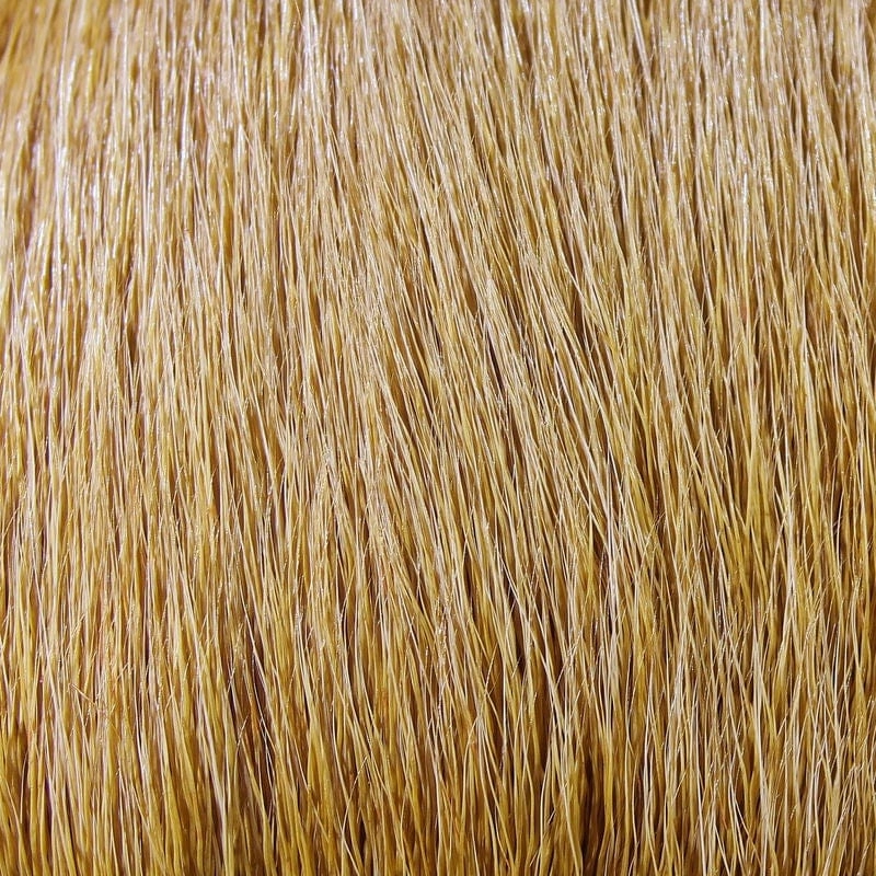 Deer Belly Hair Dyed over White