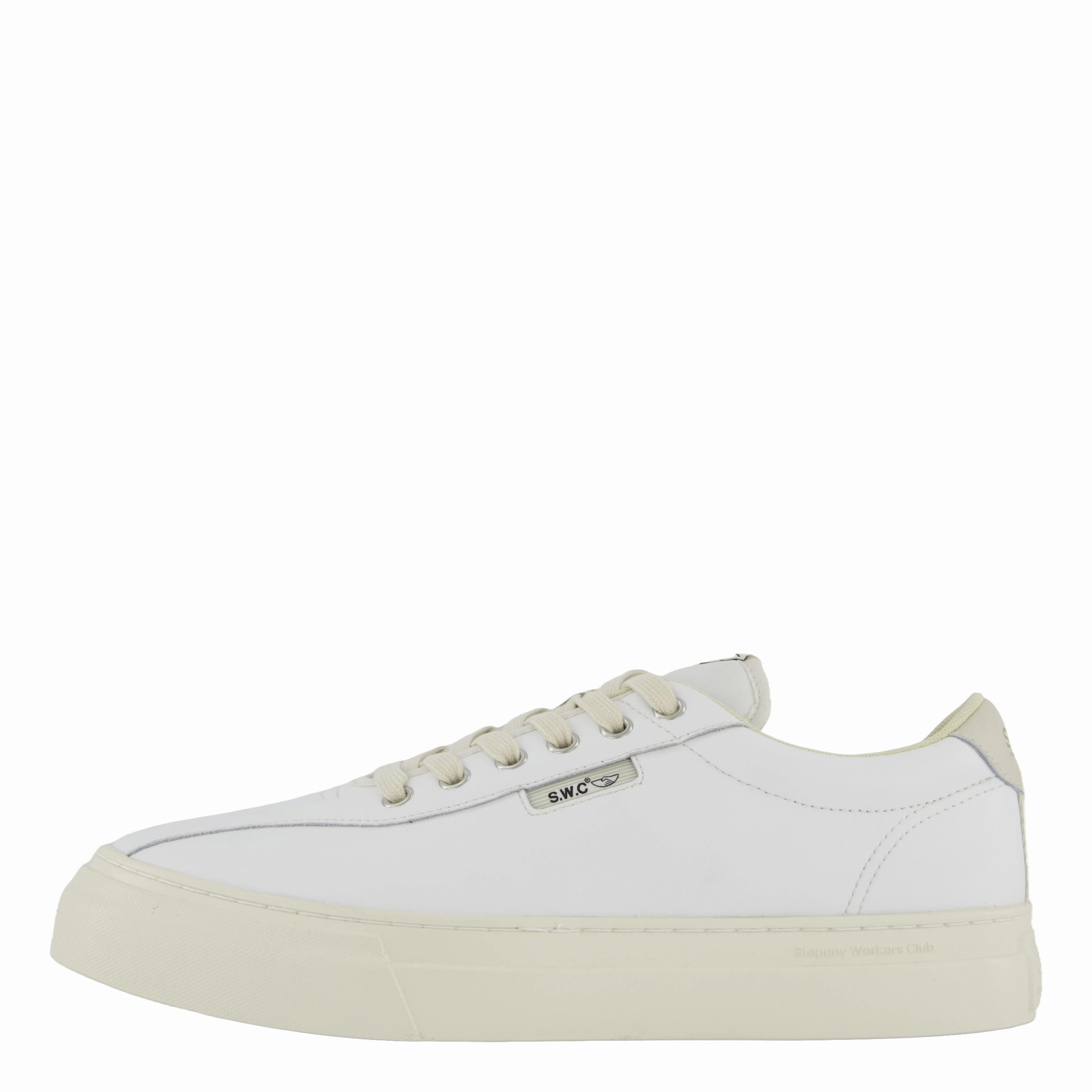 Dellow 02 Cup Leather White Ergonomic Sole Classic Footwear