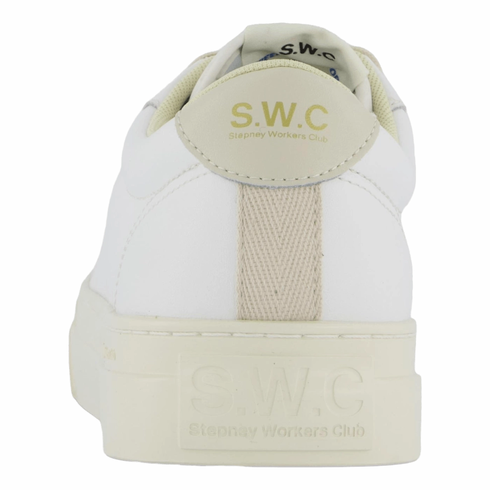 Weather Resistant Dellow 02 Cup Leather White