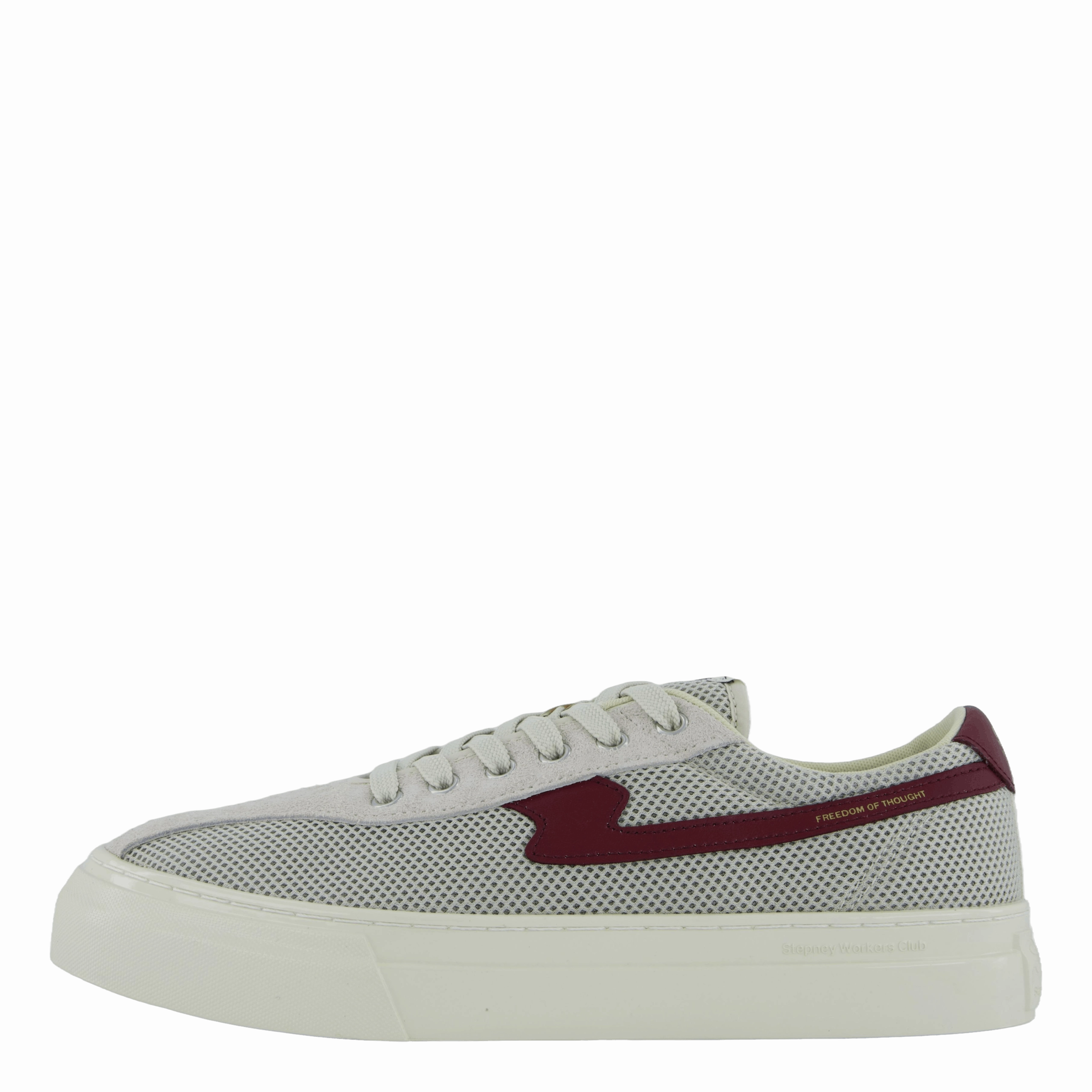 Fashion Sneakers Dellow S-Strike Cup Tennis Mes Ecru & Red