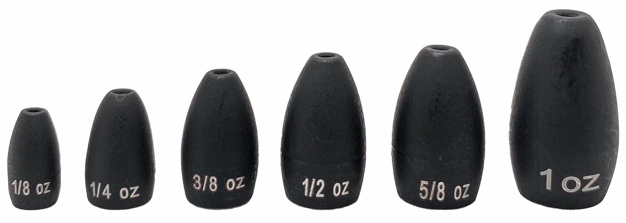 Departure Outdoors Tungsten Flipping Weights - 5 Pack