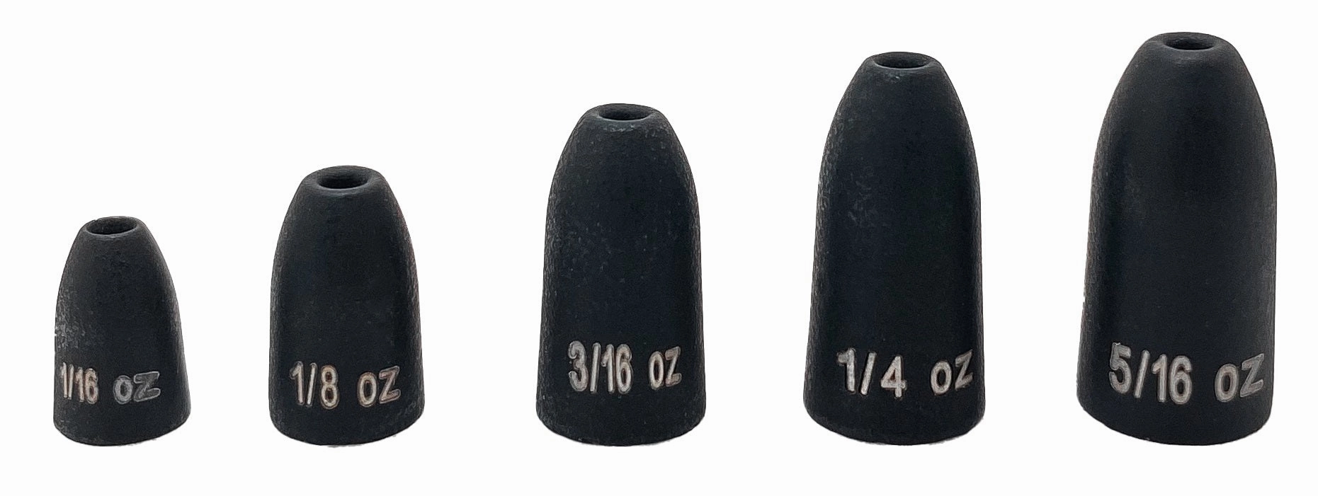 Departure Outdoors Tungsten Worm Weights - 5 Pack