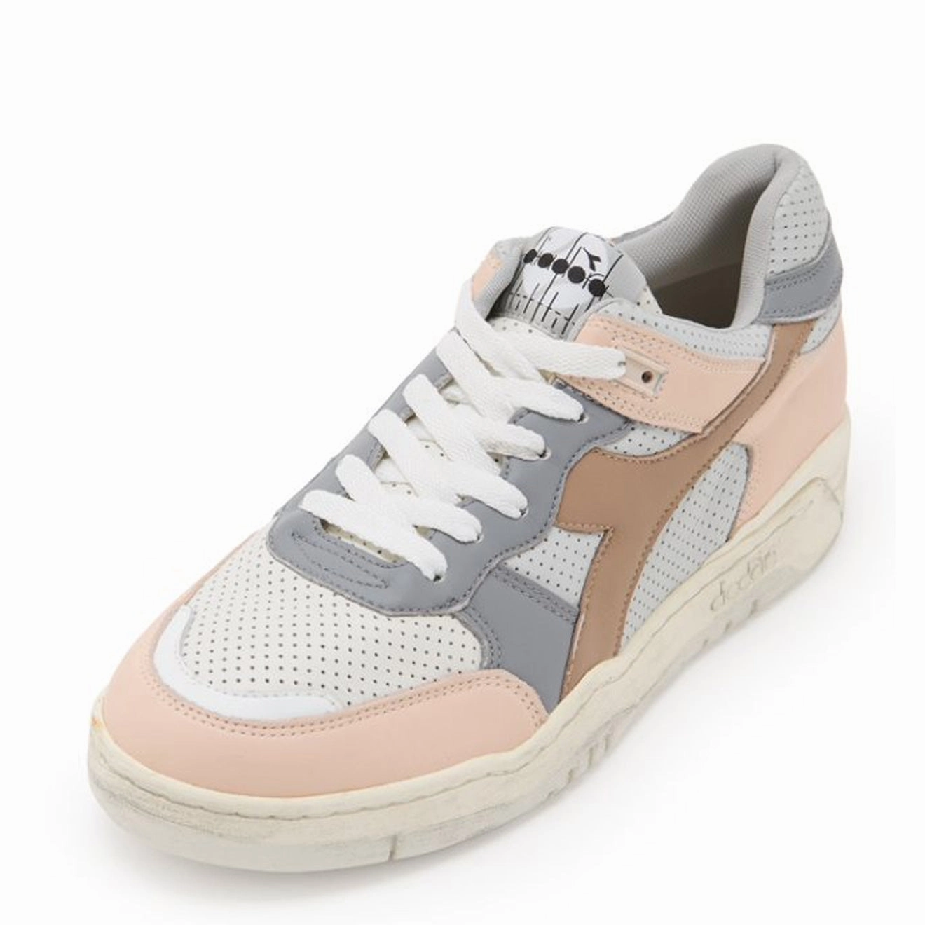 Slip Resistant Comfort Heel Diadora 560 Apulia Used Italia Trainers Dawn Blue