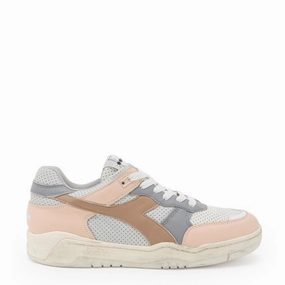 Diadora 560 Apulia Used Italia Trainers Dawn Blue All Weather Versatile Style