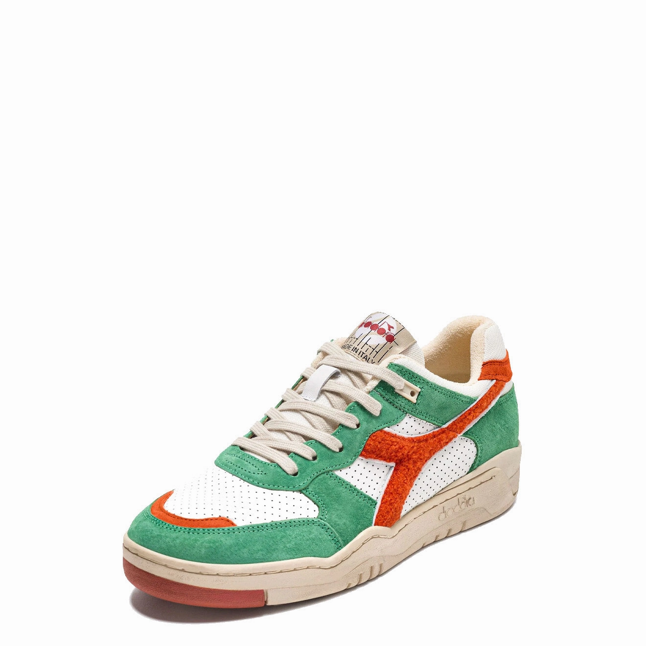 Modern Footwear Supportive Shoes Diadora B.560 Used Rr Italia Trainer Cooked Brown
