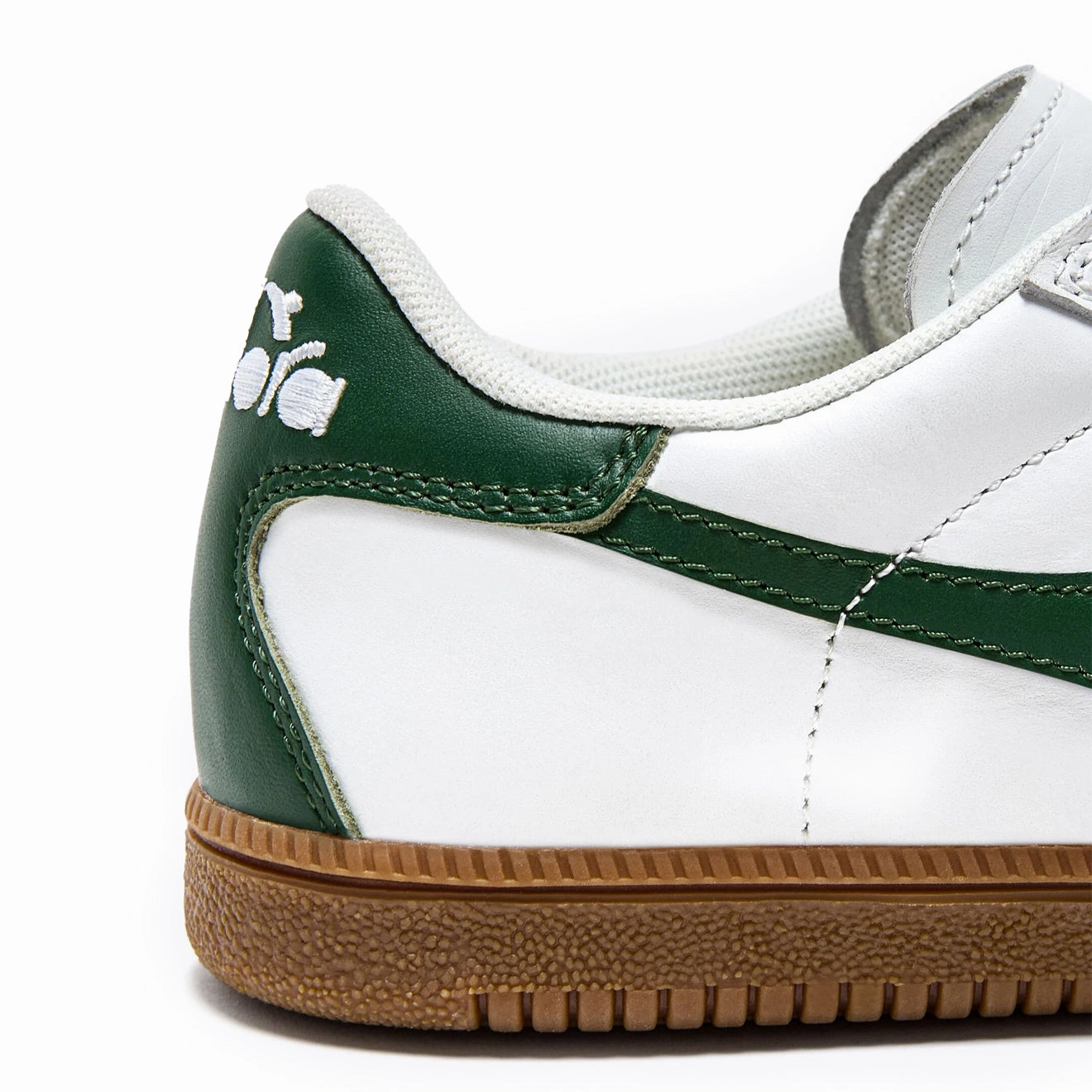 Casual Footwear Easy On/Off Diadora Trainer White / Foliage Green