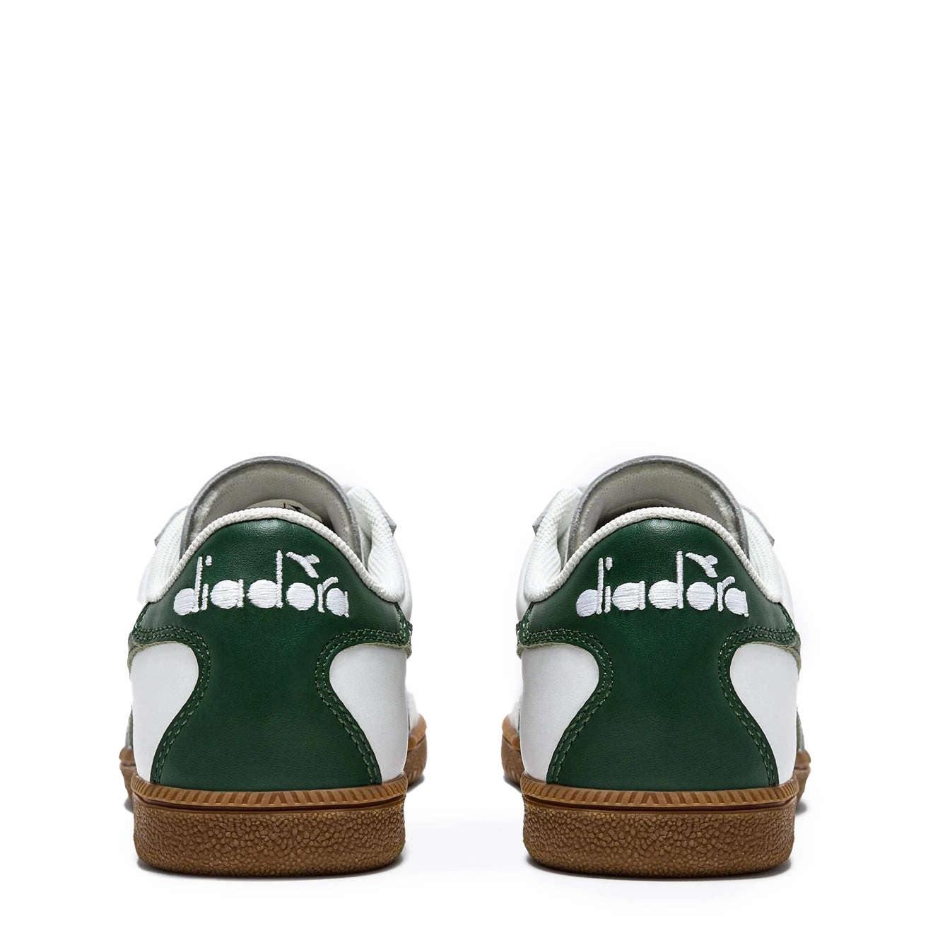 Recycled Materials Modern Classic Diadora Trainer White / Foliage Green