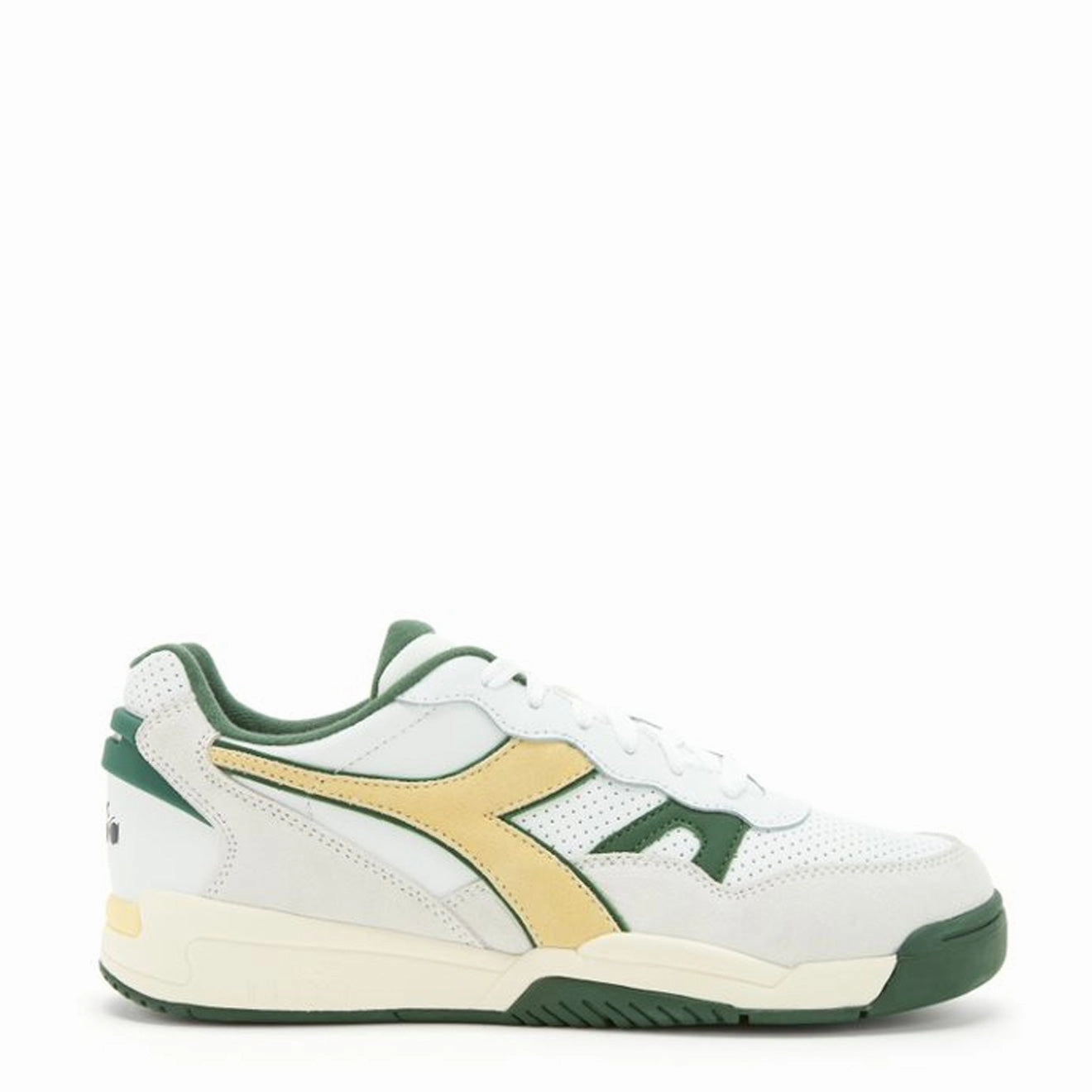 Travel Shoes Lightweight Shoes Diadora Winner Sl Trainers White / Greener Pastures