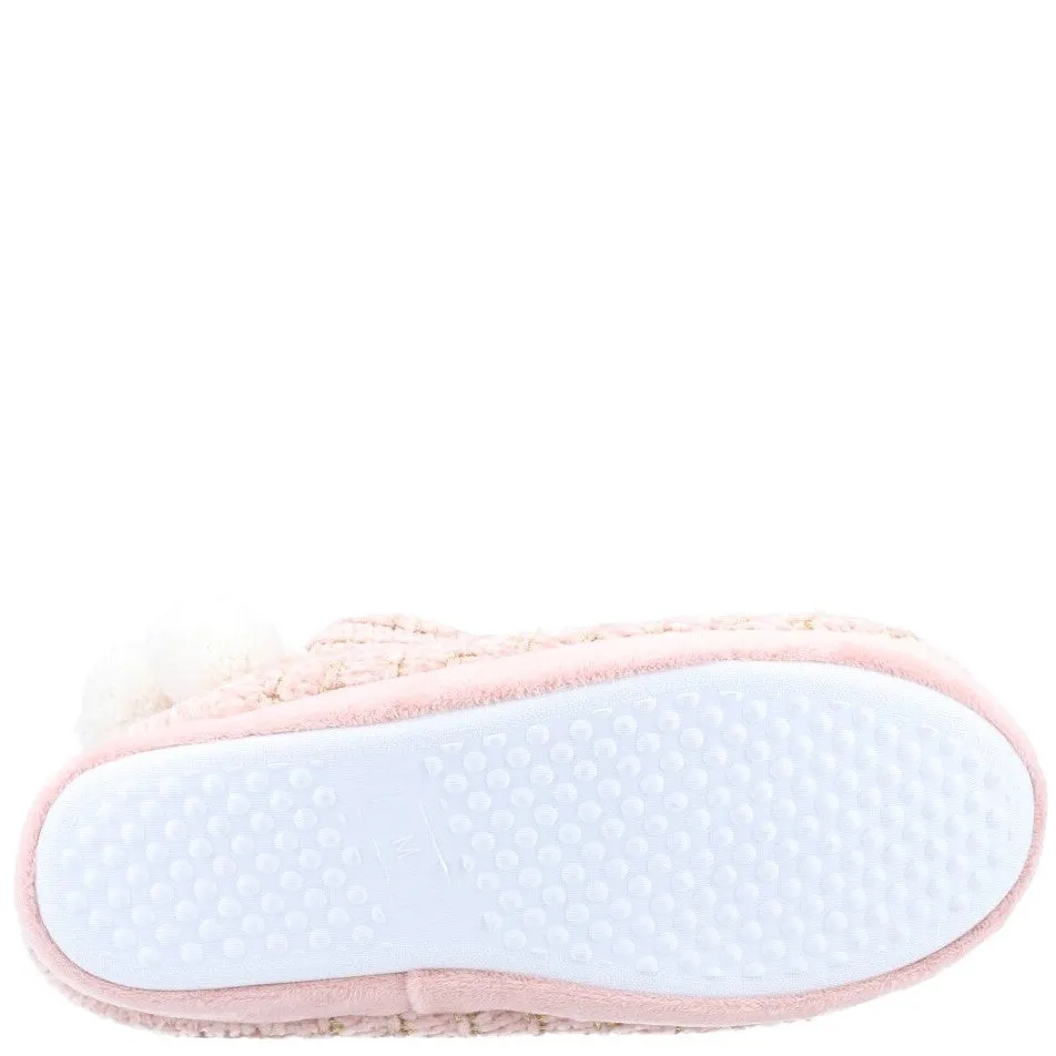 Rugged Sole Divaz Saturn Knitted Bootie Slipper