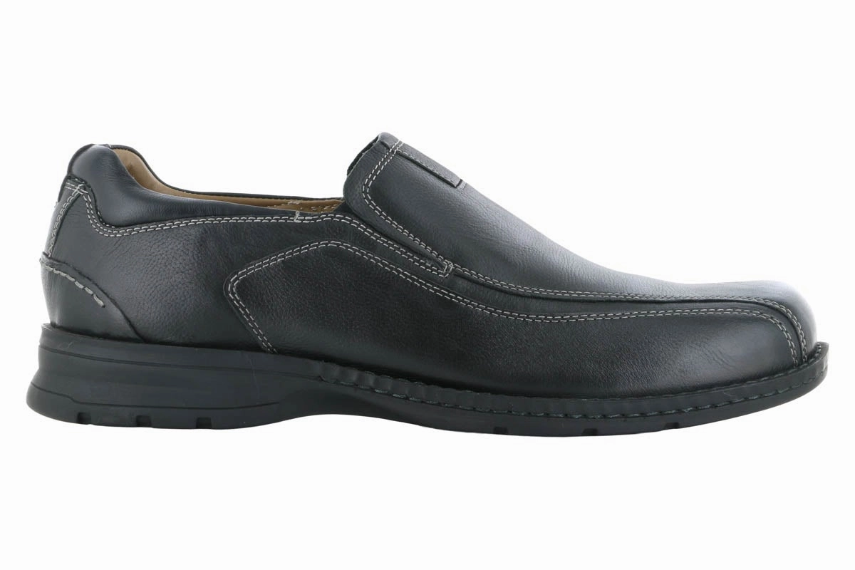 Orthotic Friendly Urban Dockers Agent Slip On Shoe Black