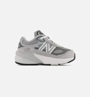 990V6 Infant Toddler Lifestyle Shoe - Grey Canvas Shoes
