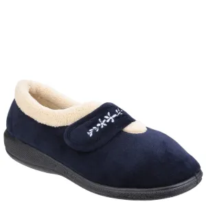 Slip Resistant Standing Comfort Fleet & Foster Capa Touch Fastening Memory Foam Slipper