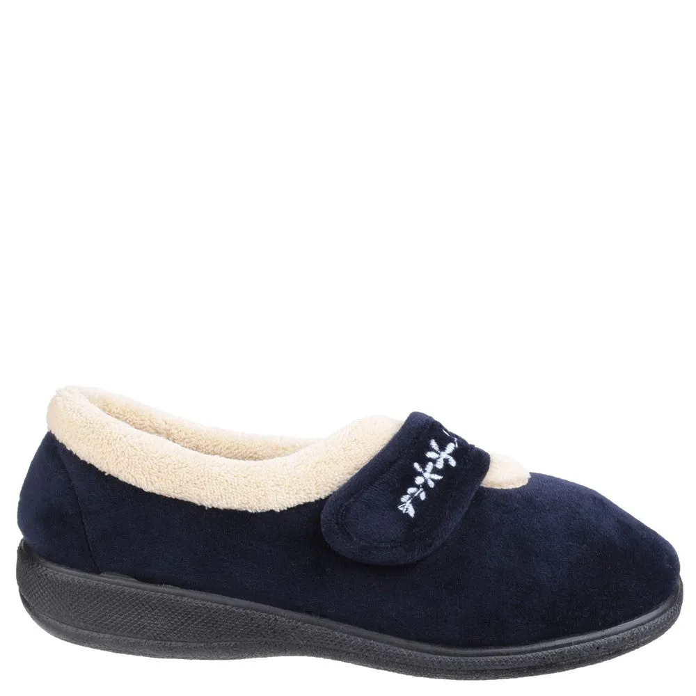 Fleet & Foster Capa Touch Fastening Memory Foam Slipper Waterproof