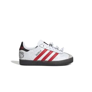 Casual Comfort   Hello Kitty Kids Gazelle 'White Red'