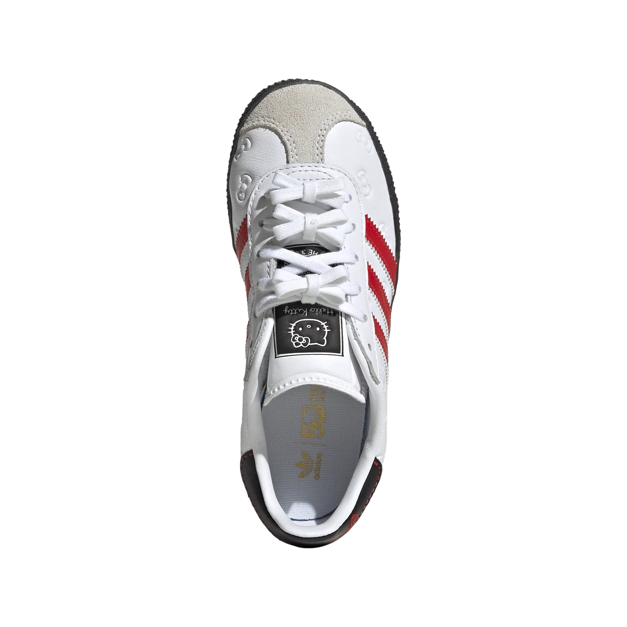   Hello Kitty Kids Gazelle 'White Red' Travel Footwear