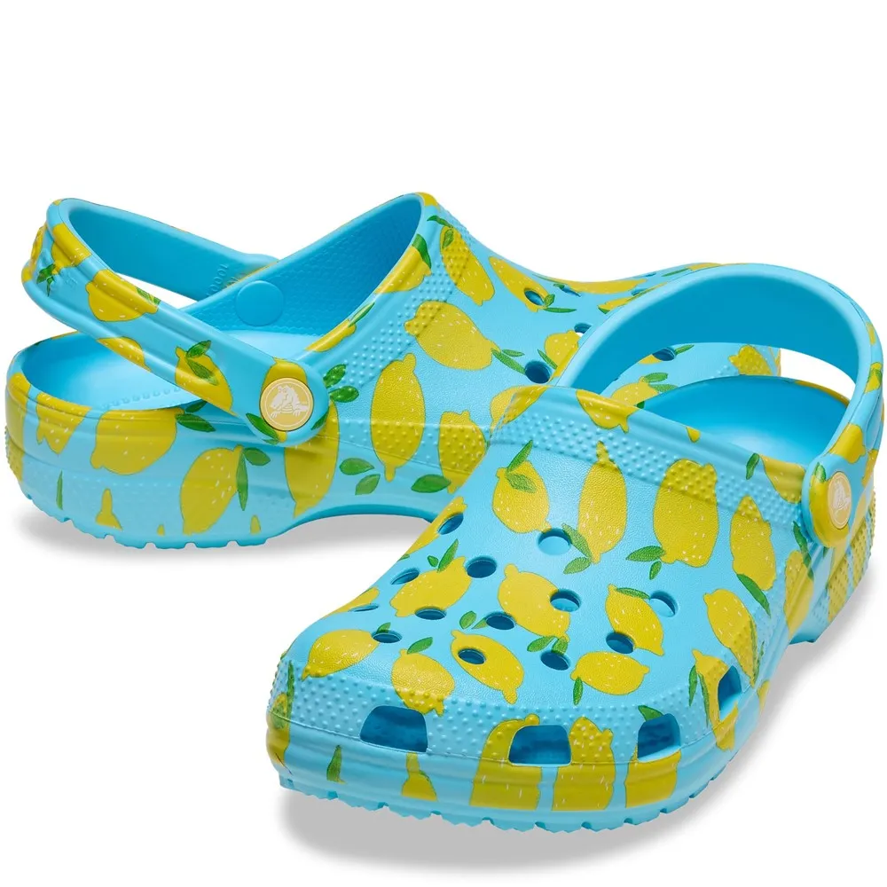 Weather Resistant Classic Sneakers Crocs Unisex Classic Graphic Clog