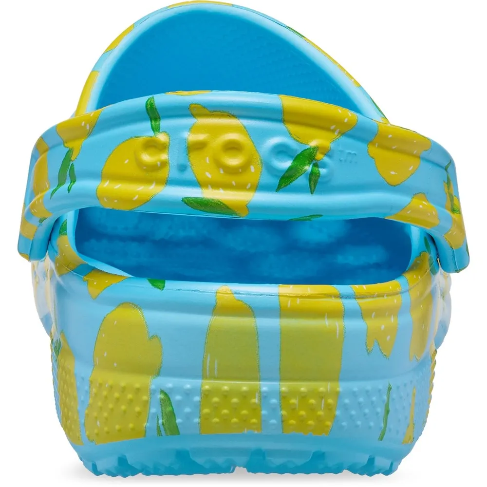 Crocs Unisex Classic Graphic Clog Daylong Comfort Odor Control