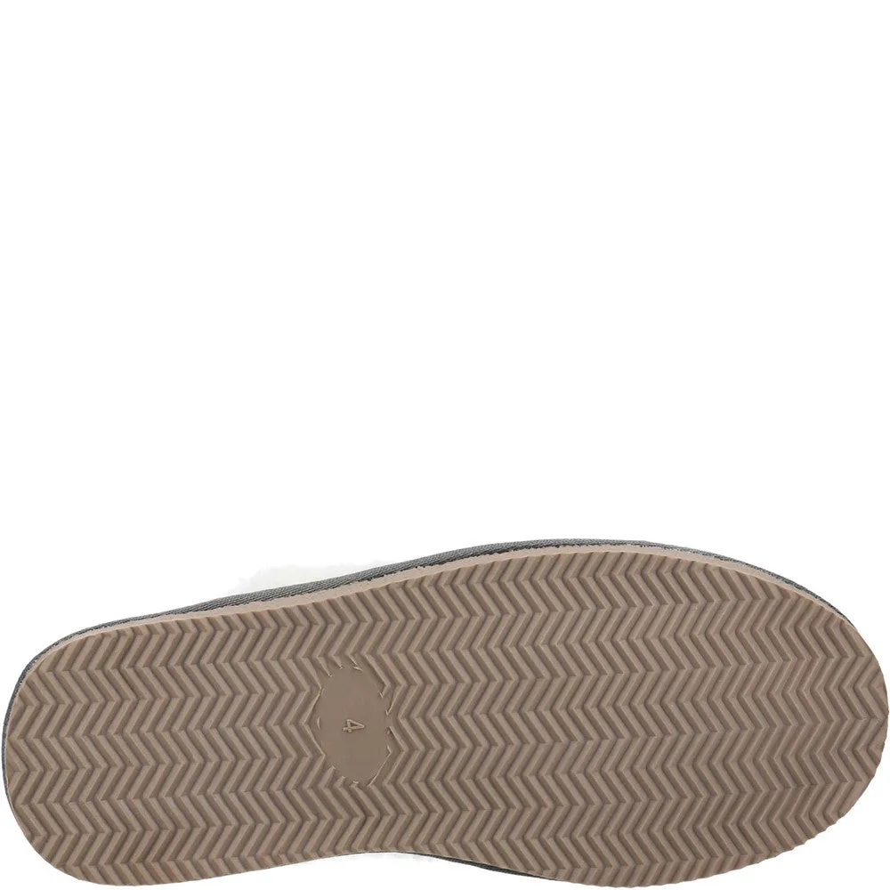 Hush Puppies Arianna Mule Slippers Comfort Sole Canvas Shoes