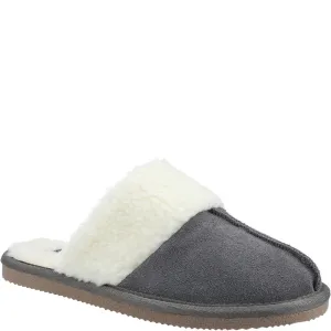 Premium Comfort Leather Shoes Hush Puppies Arianna Mule Slippers
