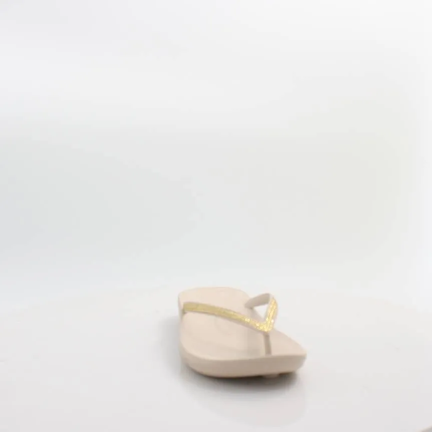 Durable Odor Resistant Iqushion Ombre Sparkle Fitflop