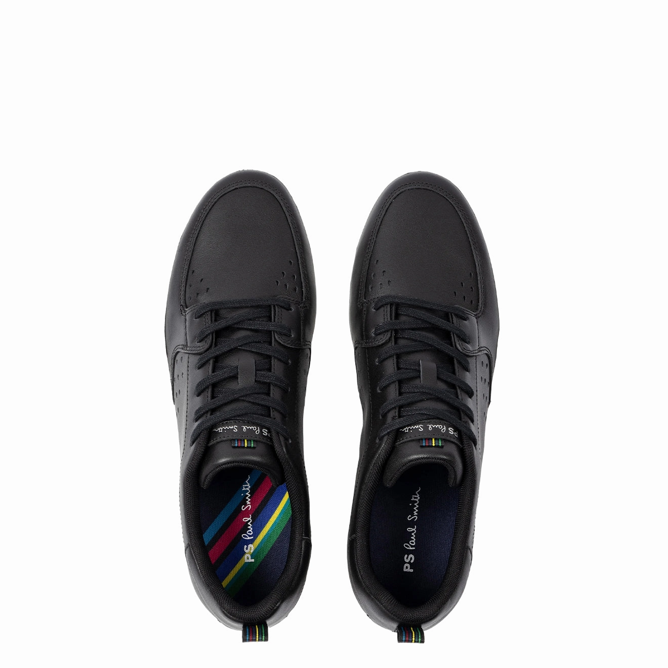 Paul Smith Leather 'Cosmo' Trainers Black Grippy Traction