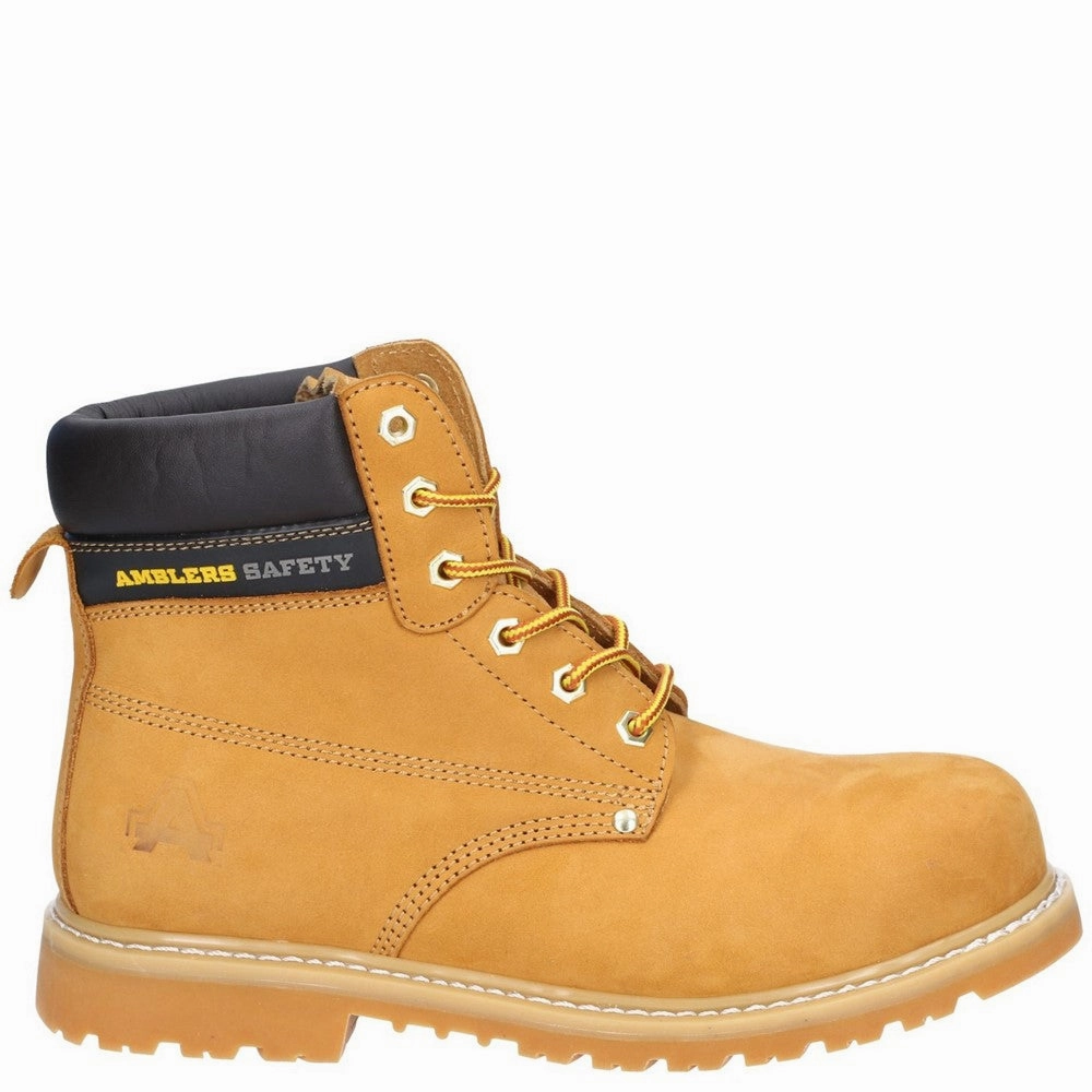 Modern Footwear Cushioned Amblers Safety Fs7 Goodyear Welted Safety Boot