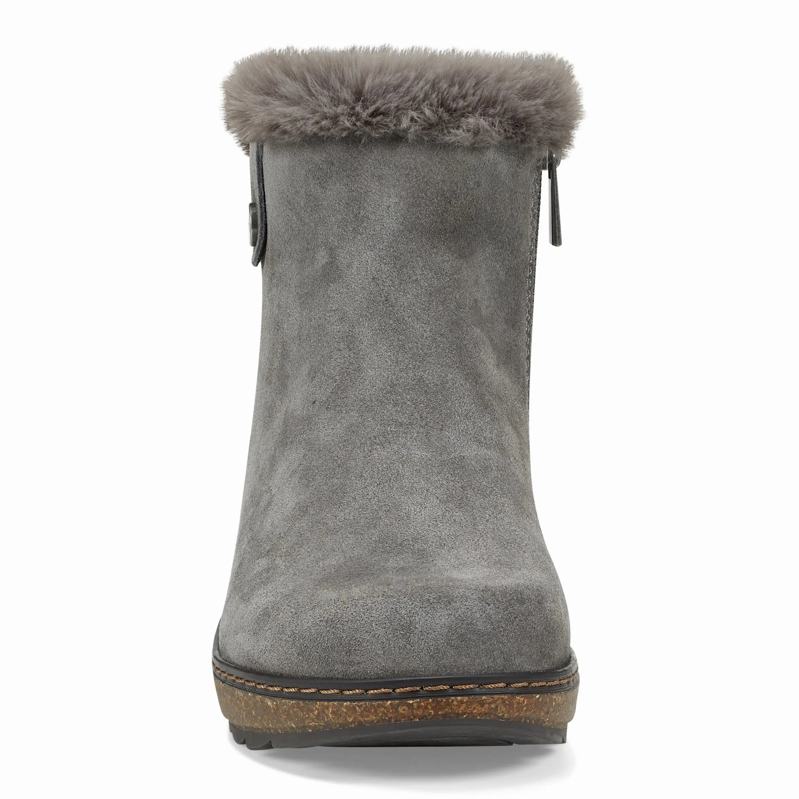 Minimalist All Day Support Kim Cold Weather Round Toe Casual Booties