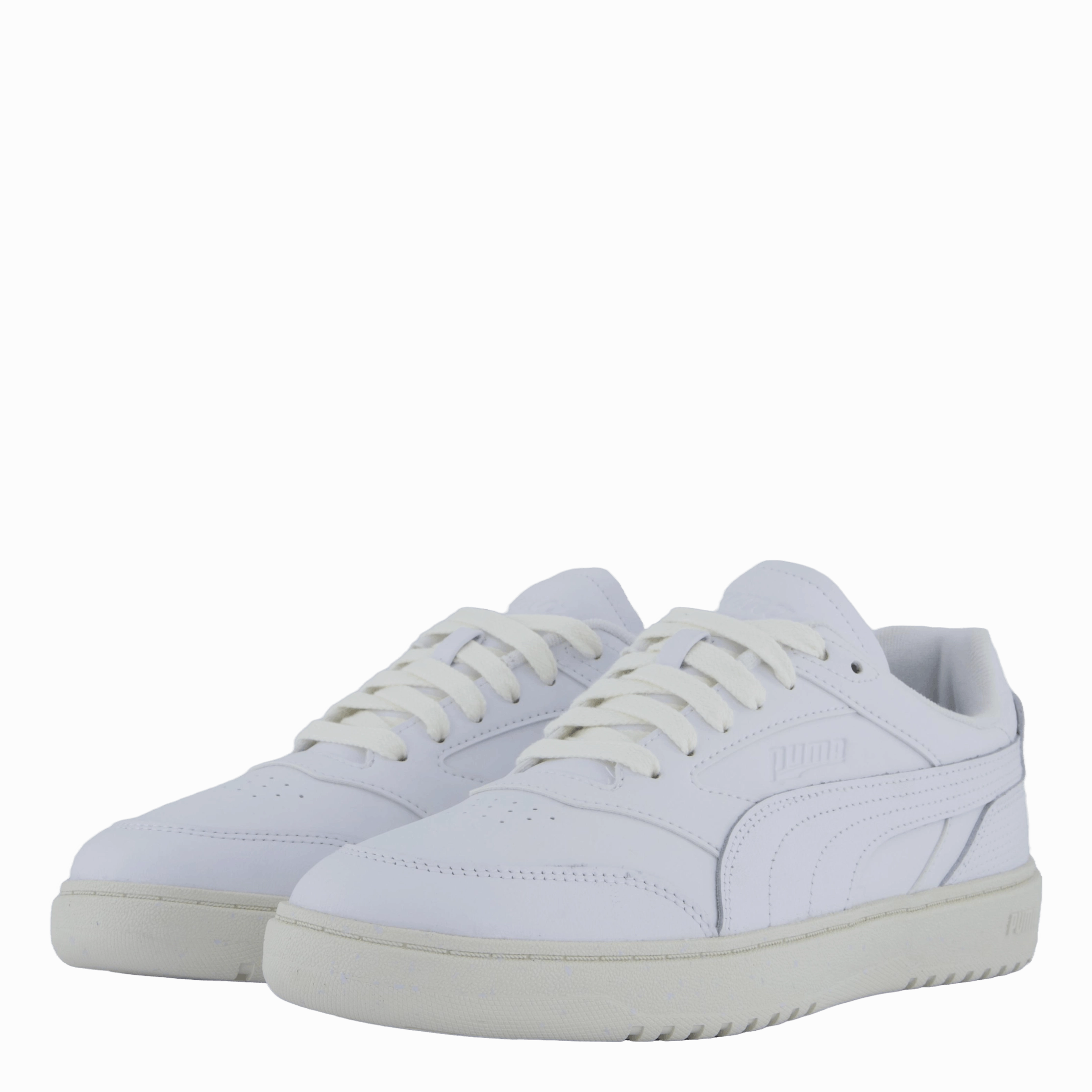 Puma Doublecourt Club 51 Puma White-Warm White Casual Footwear