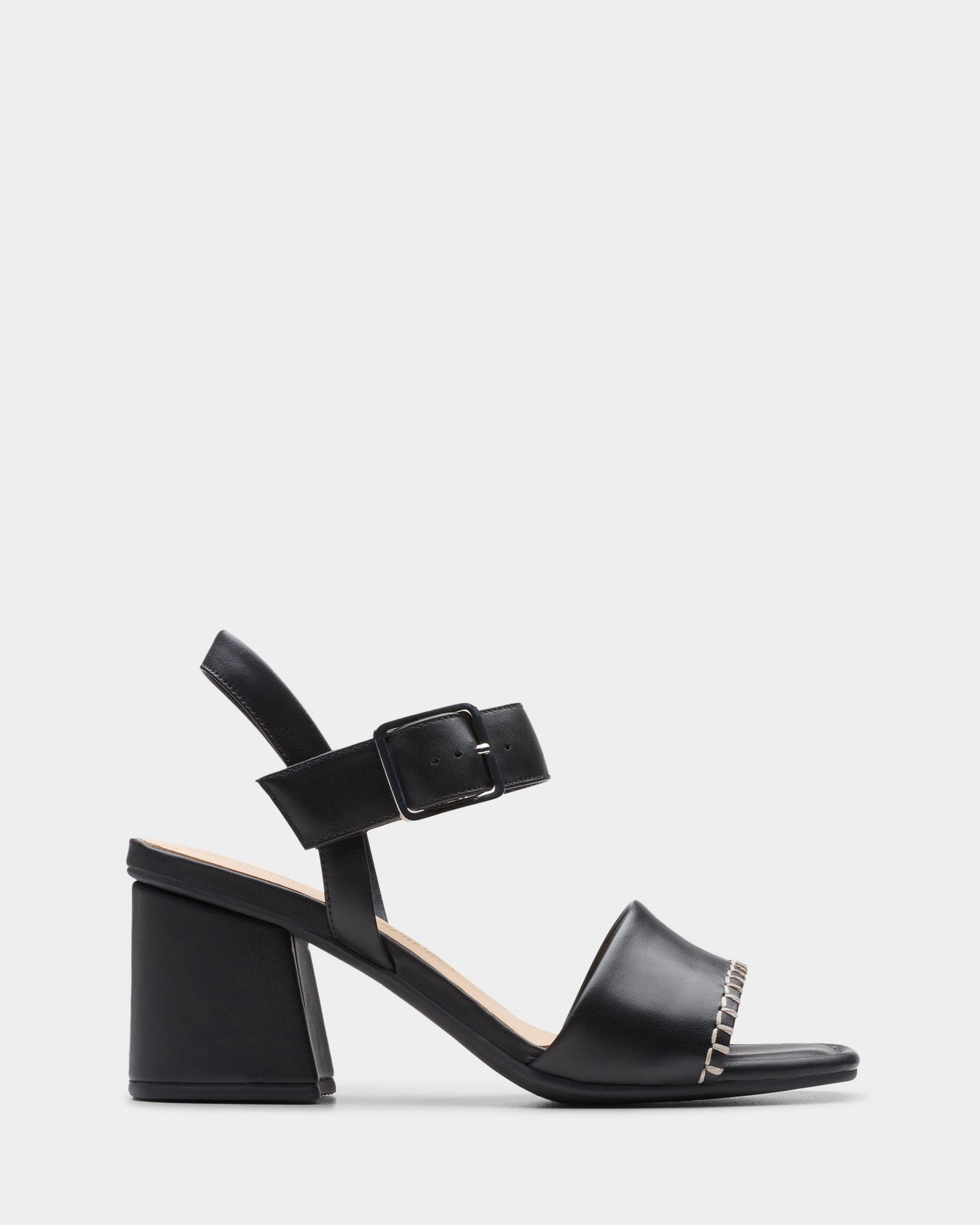 Siara65 Buckle Black Leather Pro Comfort