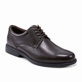 Men'S Charles Road Plain Toe Oxford Leather Shoes All Day Comfort