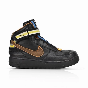 Nike Black/Orange Womens High Top Size 10 Shoes Moisture Wicking