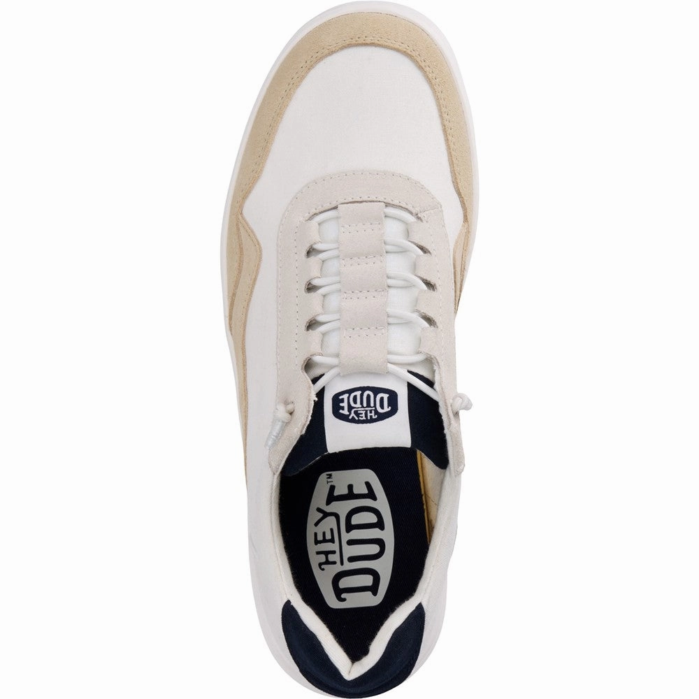 Heydude Hudson Canvas Trainer Rugged Sole