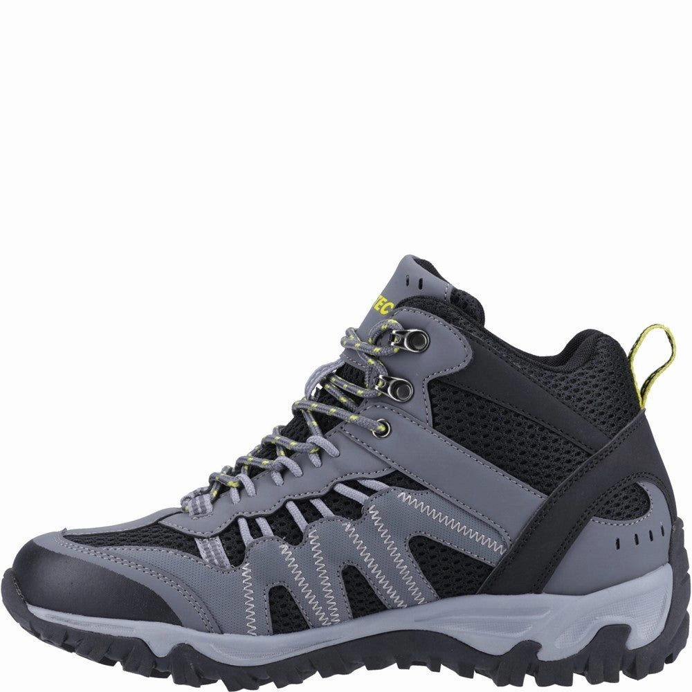 Hi-Tec Jaguar Mid Boots Easy On Off Odor Control