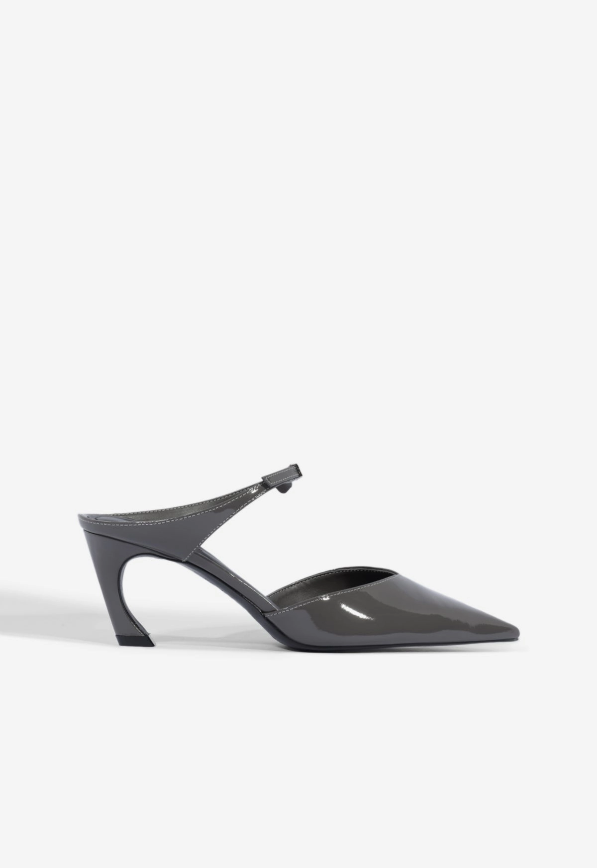 Rugged Sole Laurie Patent Pump