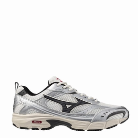 Lightweight Sustainable Mizuno Mxr Trainer Snow White / Magnet / Silver
