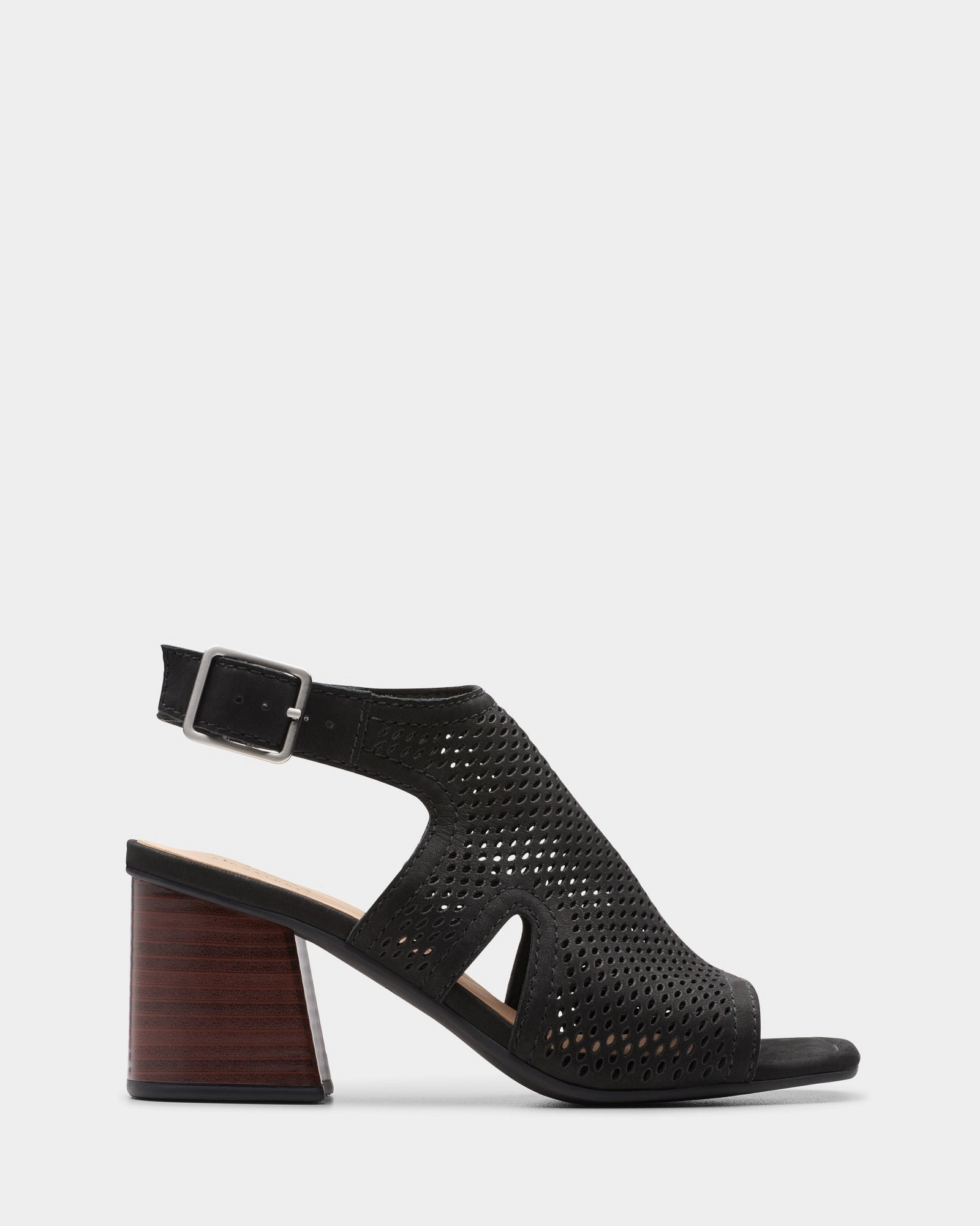 Siara65 Flow Black Leather Arch Support