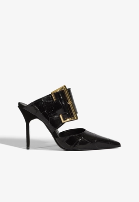 Beatrix Mule Croc Pump Fashion Footwear