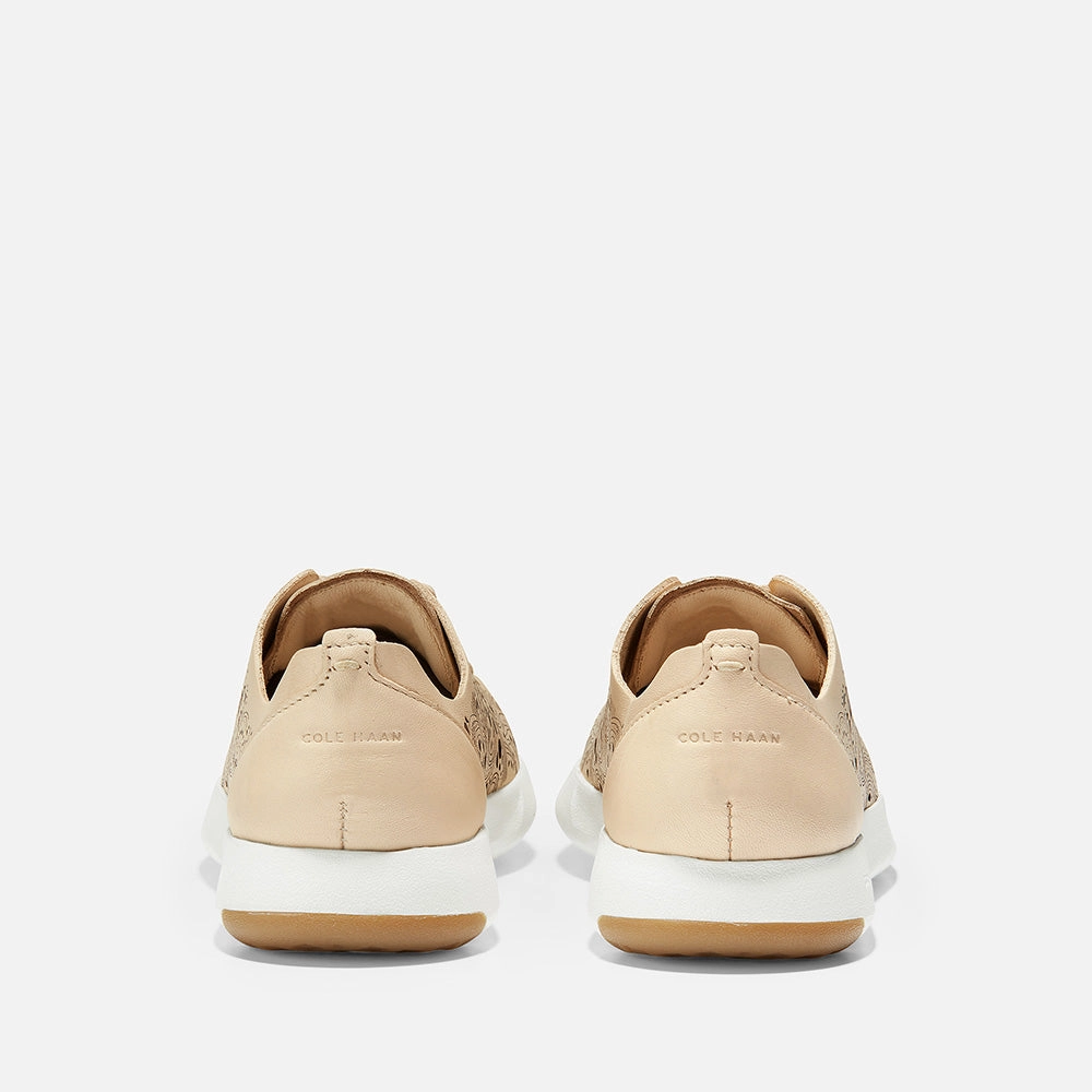Minimalist Shoes Cole Haan Grandpr? Tennis Laser Cut Sneaker Brazilian Sand/Optic White