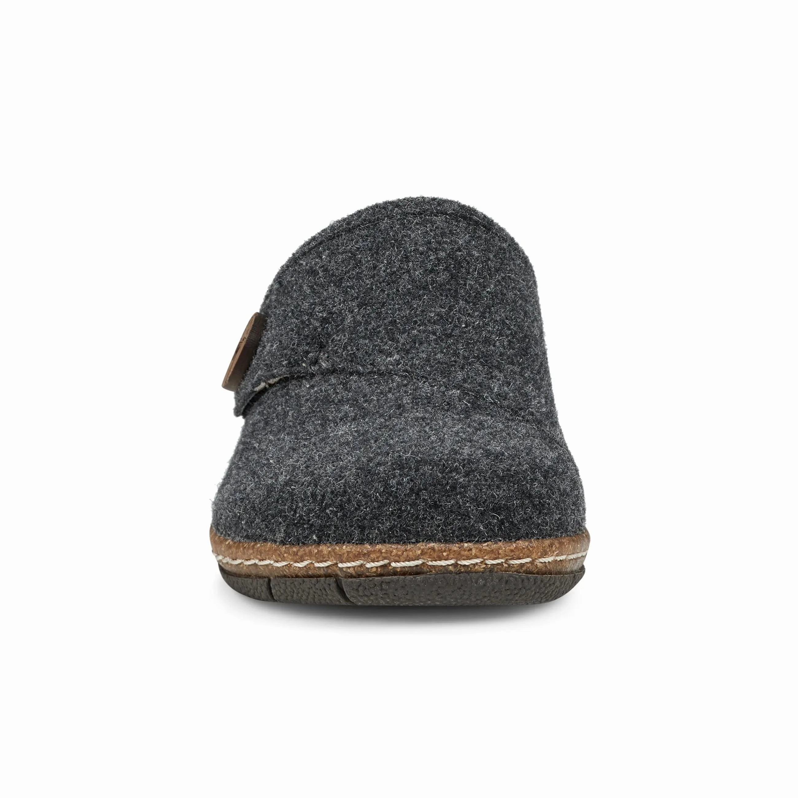 Slip Resistant Work Flexible Ezra Round Toe Casual Slip-On Flat Clogs