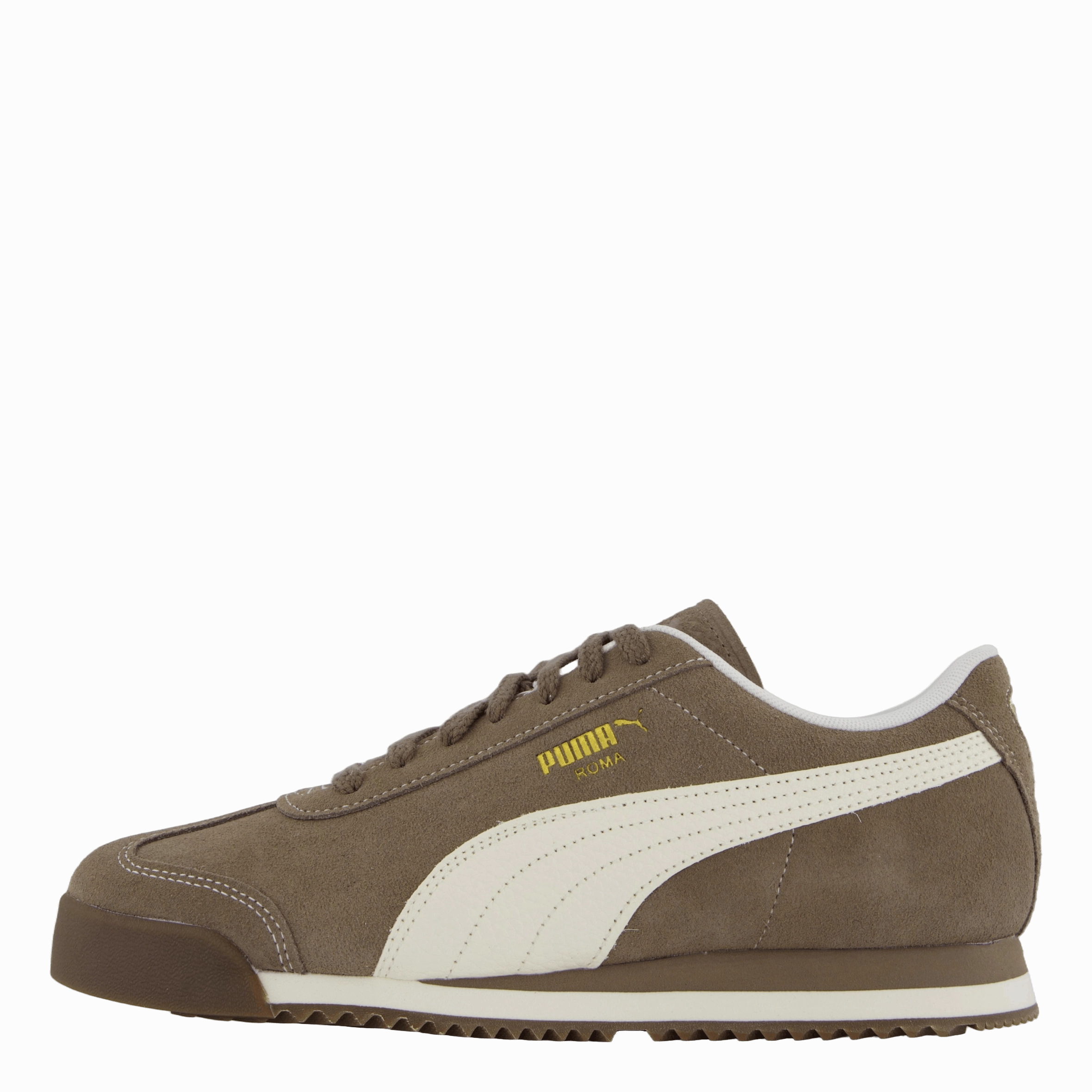 Flat Feet Shoes Lightweight Roma Suede Brown