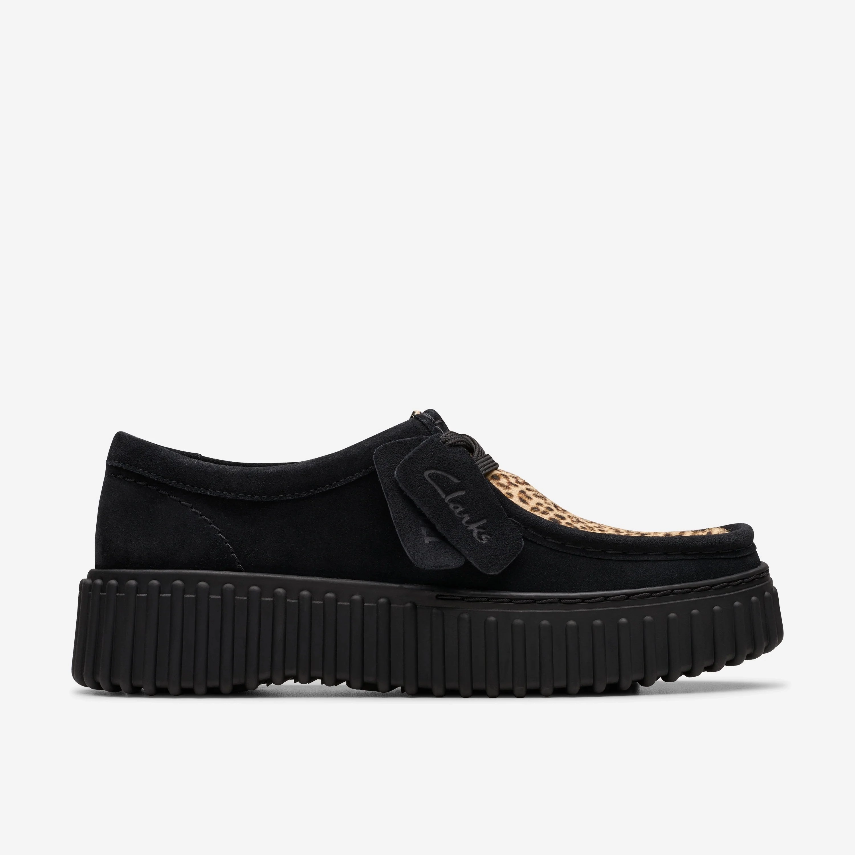 Minimalist Ergonomic Clarks | Casual Shoes | Women | Torhill Bee Leopard Print
