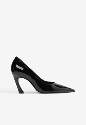 Slip Resistant Essential Footwear Lexi Lo Patent Pump